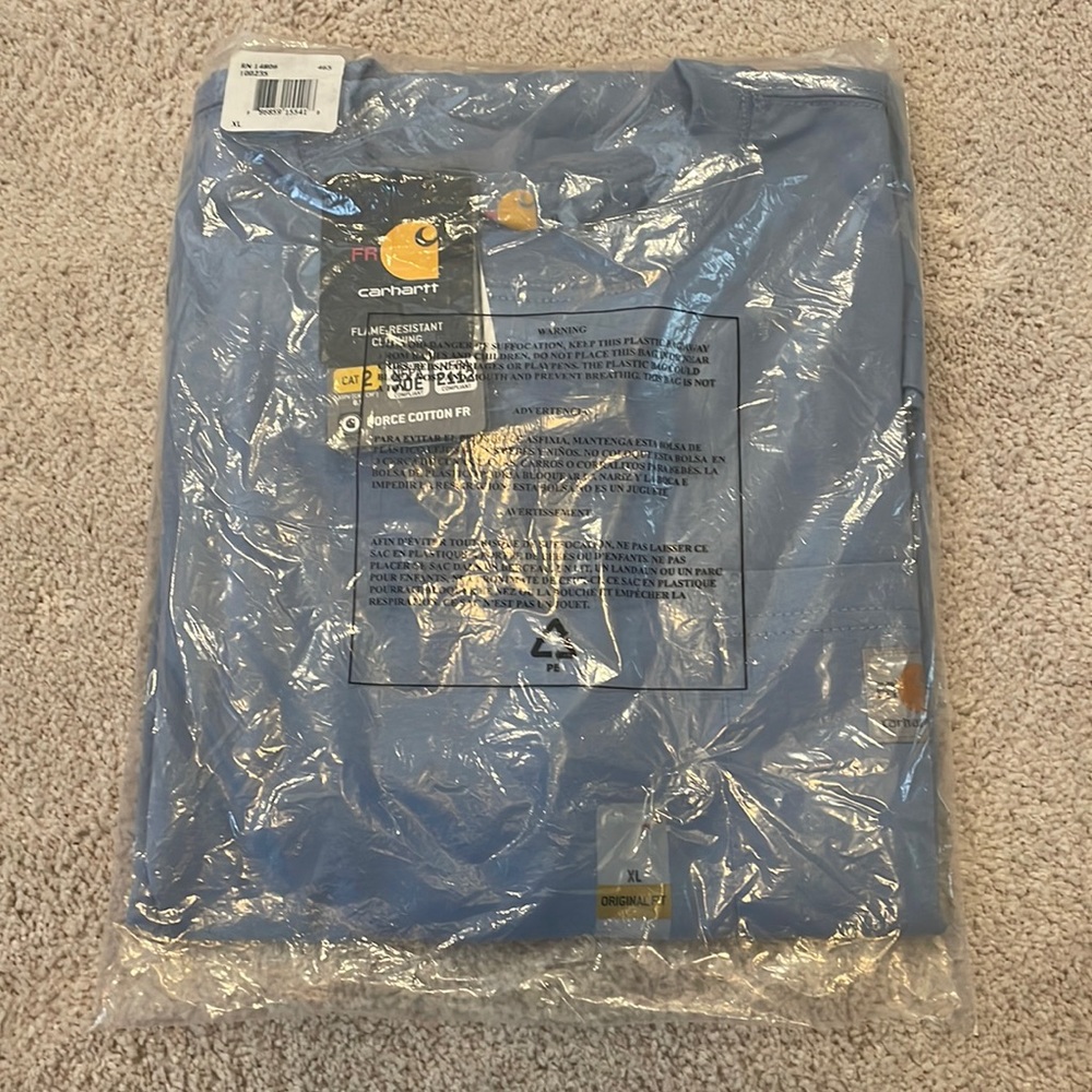 Men’s Flame Resistant Carhartt long sleeve